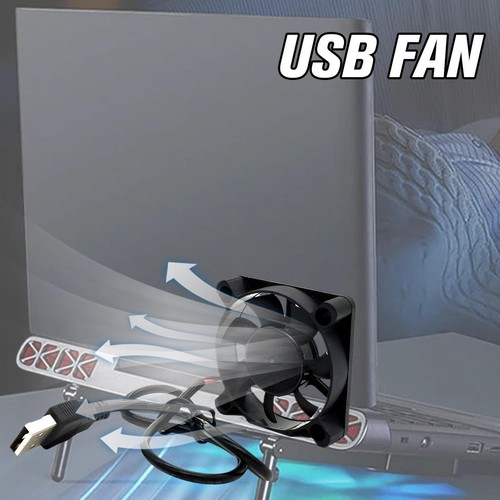 Computer Small Fan USB Fan For PC Computer Case Cooling Nice Cooler Fan G7V2 - Afbeelding 6 van 11