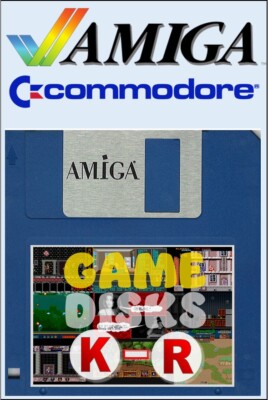 COMMODORE AMIGA -- GAMES   K - R  -- #  AUSWAHL #   12. 5. 2025