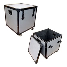 TUFFBOX 20" CUBE UTILITY TRUNK w/WHEELS 20"x20"x20" ID