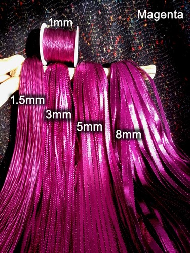 Metallic String/Ribbon -6 Widths-Craft/Party bag/Christmas/Bauble/Halloween - Picture 17 of 24