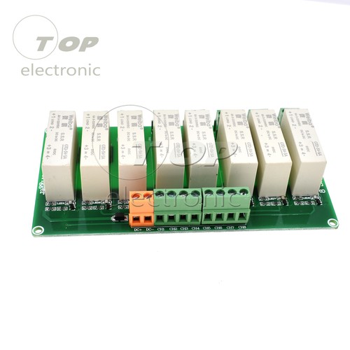 8 Channel SSR Solid State Relay low Trigger 5A 0-2V DC-DC Arduino Uno ...