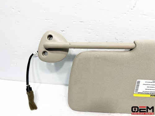 2013-2018 DODGE RAM 1500 RIGHT PASSENGER SUN VISOR SUNVISOR GRAY W/ LIGHT OEM - Picture 6 of 6