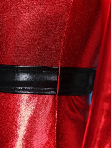 Women Rompers Long Sleeve Jumpsuit Metallic Bodysuit Costume Party Shiny Xmas - Picture 14 of 22