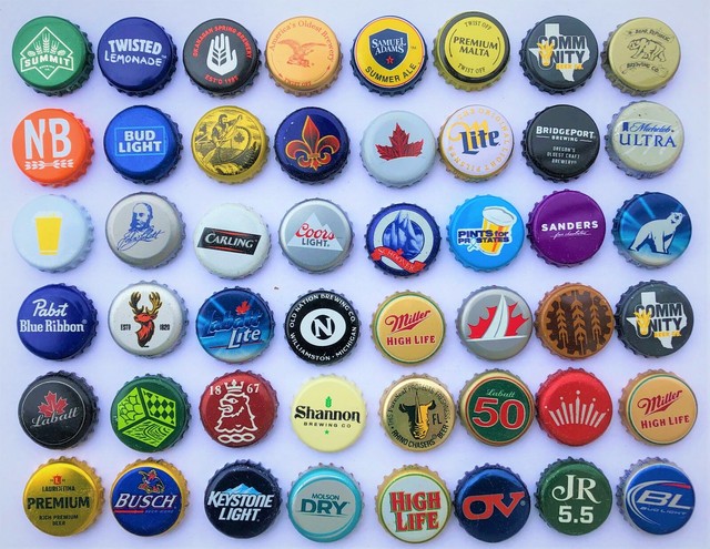 750 ((Mixed)) Assorted Beer Bottle Caps Free International Worldwide S &H ! 750 ((Mixed)) Assorted Beer Bottle Caps Free International Worldwide S &H !