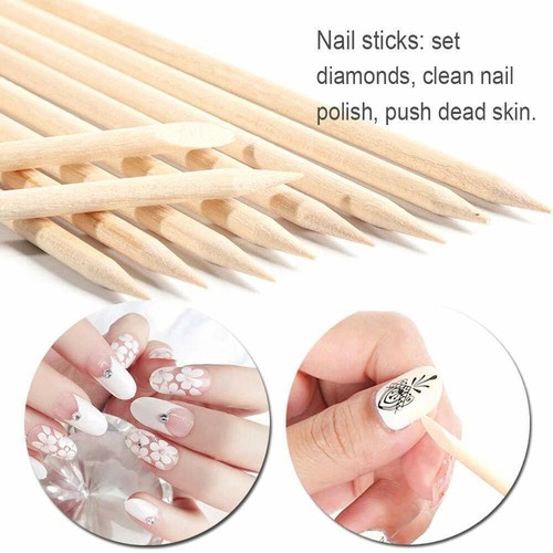 Acrylic Nail Kit Manicure Tool Tips Brush DIY Set Powder Glitter Drill Nail Art - Picture 13 of 15