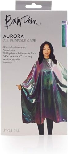 Allzweck Cape holografisch 54x65, maschinenwaschbar, verstellbarer Druckknopfverschluss - Bild 8 von 9