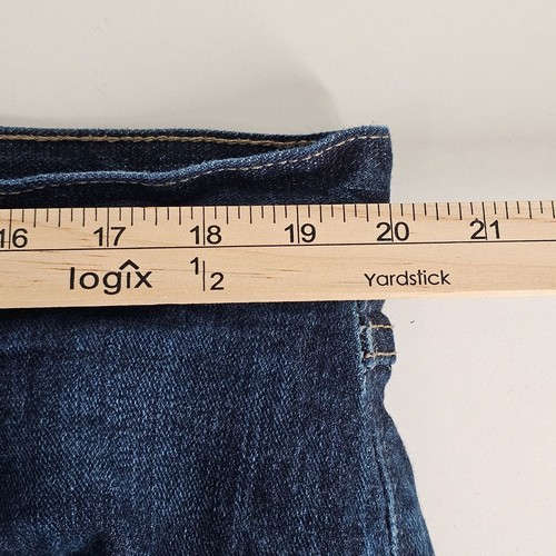 Ariat M5 Legacy Straight Fit Denim Jeans Distressed Dark Wash Men Blue 40x30 - Picture 14 of 24