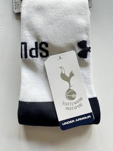 Under Armour Tottenham Hotspur Football Soccer Socks Women 7-10.5 Men Sz M 4-8.5 - Picture 2 of 5