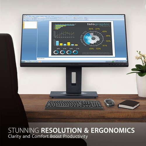 ViewSonic VG2755 27 Inch IPS 1080p Monitor VGA and 40 Degree Tilt Ergonomics - Picture 7 of 7