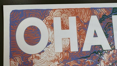 2024 OHANA MUSIC FESTIVAL EVENT POSTER SURFER PEARL JAM STING DEVO - Picture 3 of 3