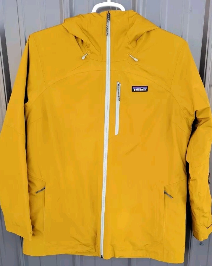Patagonia Women’s XL Insulated Powder Town Ski Snowboard Coat  Cosmic Gold New! thumbnail 4