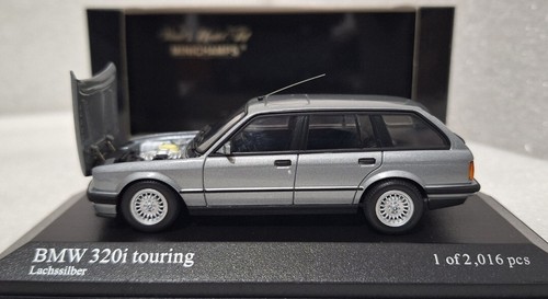 BMW 3-series 320i Touring E30 1989 Silver 1:43 Minichamps 431024010 RARITY!!!! - Picture 13 of 18