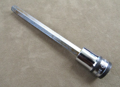 NICE! SNAP ON TOOLS NO.SAM10A 1/2" DRIVE 10MM HEX DRIVE EXTRA LONG ALLEN SOCKET - Picture 1 of 6