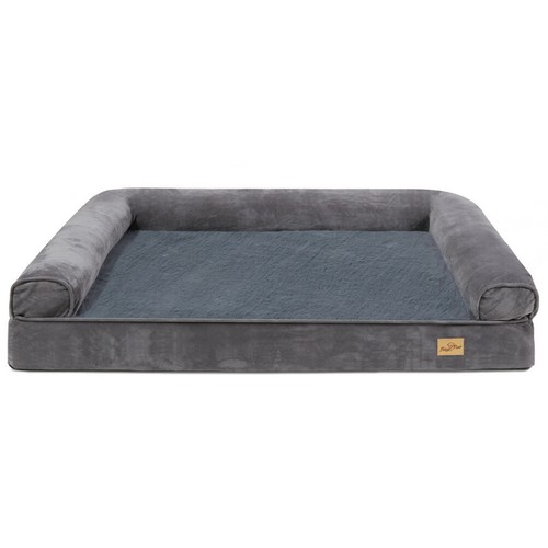 Sofá cama lavable ortopédico extra grande para mascotas duradero Jumbo perro M-XL 88-176 lb - Imagen 8 de 17