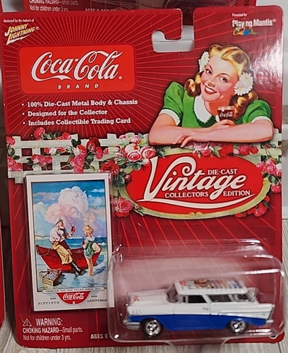 Coca-Cola Johnny Lightning Vintage Collection Die Cast Vehicles Lot of 4 - NEW - Picture 12 of 16