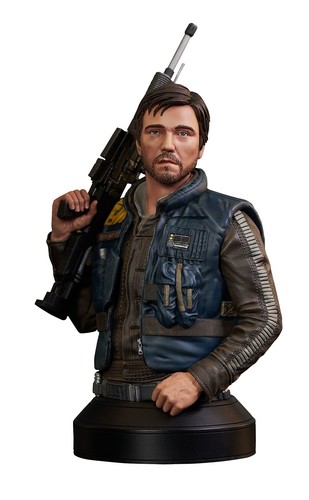 STAR WARS ROGUE ONE CASSIAN ANDOR 1/6 SCALE BUST - Bild 1 von 3