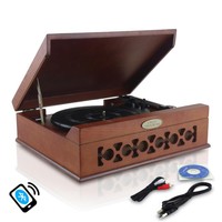 Pyle Pvntt6umrbt Retro Bluetooth Turntable Player With Vinyl/mp3 Recording on sale Pyle Pvntt6umrbt Retro Bluetooth Turntable Player With Vinyl/mp3 Recording on sale