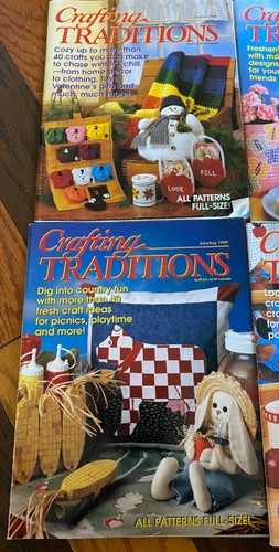 Crafting Traditions Magazine Vintage 1998 all 6 issues good used condition - Picture 2 of 4