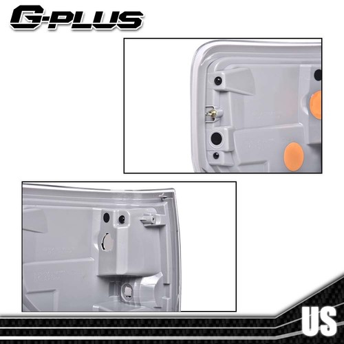 Fit For 09-14 Ford F-150 Pickup Chrome/Clear Rear Tail Lights Brake Lamps - Picture 6 of 8