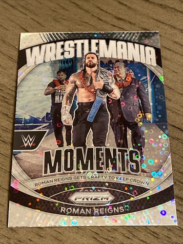 WRESTLEMANIA MOMENTS UNDER CARD SILVER DISCO 2024 Panini Prizm WWE You Choose! - 第 9/24 張圖片