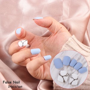 Détails Sur Square Les Accessoires De Manucure Un Faux Ongle Avec De La Colle Artificial