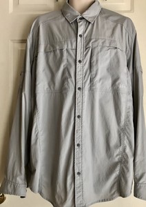 REI-Co-op-Sahara-Tech-Long-Sleeve-Gray-Shirt-Mens-XXL-Never-Worn