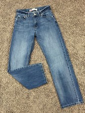 Levis 505 Jeans BOYS Size 14 Blue Denim Regular Fit Slim Cotton