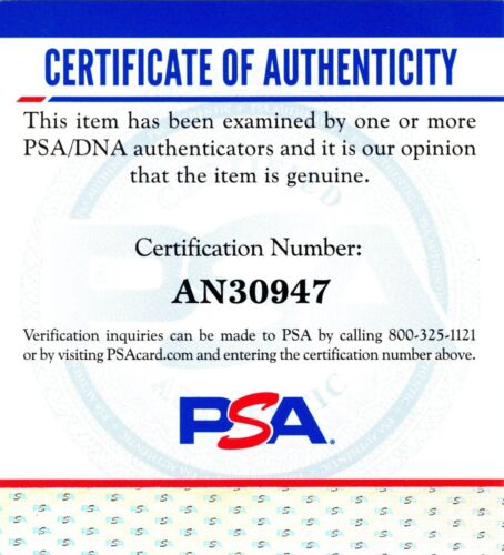 ESTREMAMENTE RARO! Calcio firmato Reggie White II Cor 7:9-11 taglio PSA COA! - Foto 3 di 3