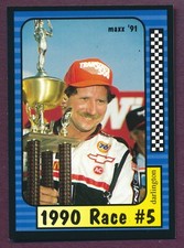 RIP Dale Earnhardt Sr 1991 Maxx Collection Race 5 #174/240 MINT NASCAR GOAT💙