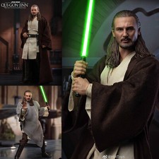 Star Wars：Episode I - The Phantom Menace Qui-Gon Jinn 1/6 Action Figure Hot Toys