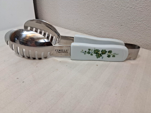 CORELLE COORDINATES IVY COOKING KITCHEN TONGS UTENSIL - Picture 2 of 6