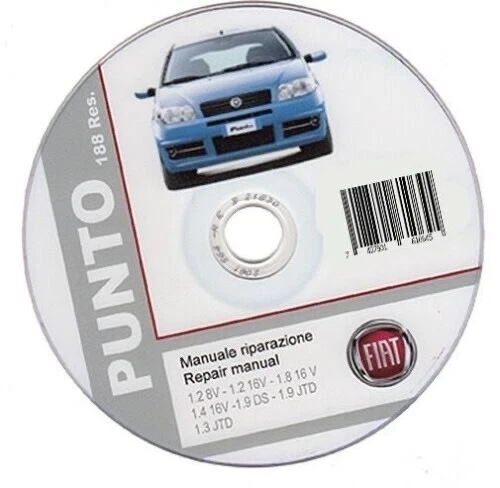 Fiat Punto 3E Série (2003-2007) Manuel D'Atelier - Manuel De Réparation - Photo 1/1