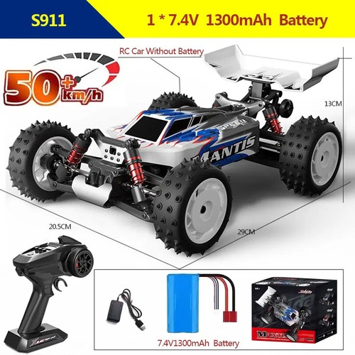 Coche de control remoto Monster Truck sin escobillas de deriva de alta velocidad 1:16 4x4 70 km/h - Imagen 9 de 28