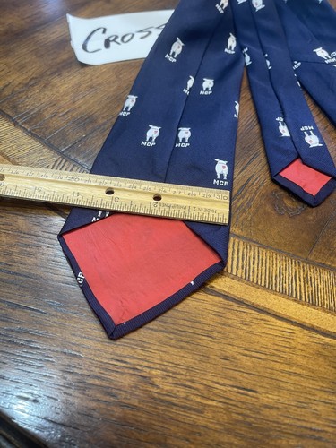 MCP PIG FFA VINTAGE DESIGNER NECKTIE TIE FREE SHIPPING - Picture 3 of 3