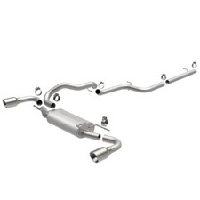 MagnaFlow Fits 10-12 Mazda 3 L4 2.5L Hatchback Split Rear Exit Stainless Cat