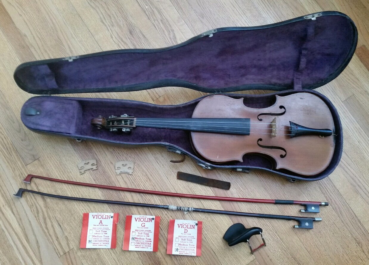 1901 Salvadora de Durro Violin Sondermodell Antonius Stradivarius B&J New York 1901 Salvadora de Durro Violin Sondermodell Antonius Stradivarius B&J New York