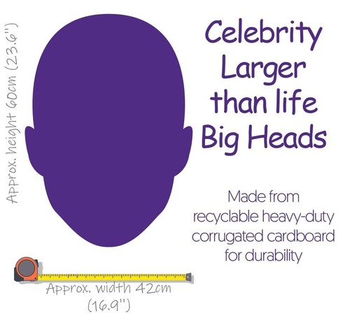 Adrian Dunbar (Smile) Big Head. Larger than life mask. - Picture 2 of 4