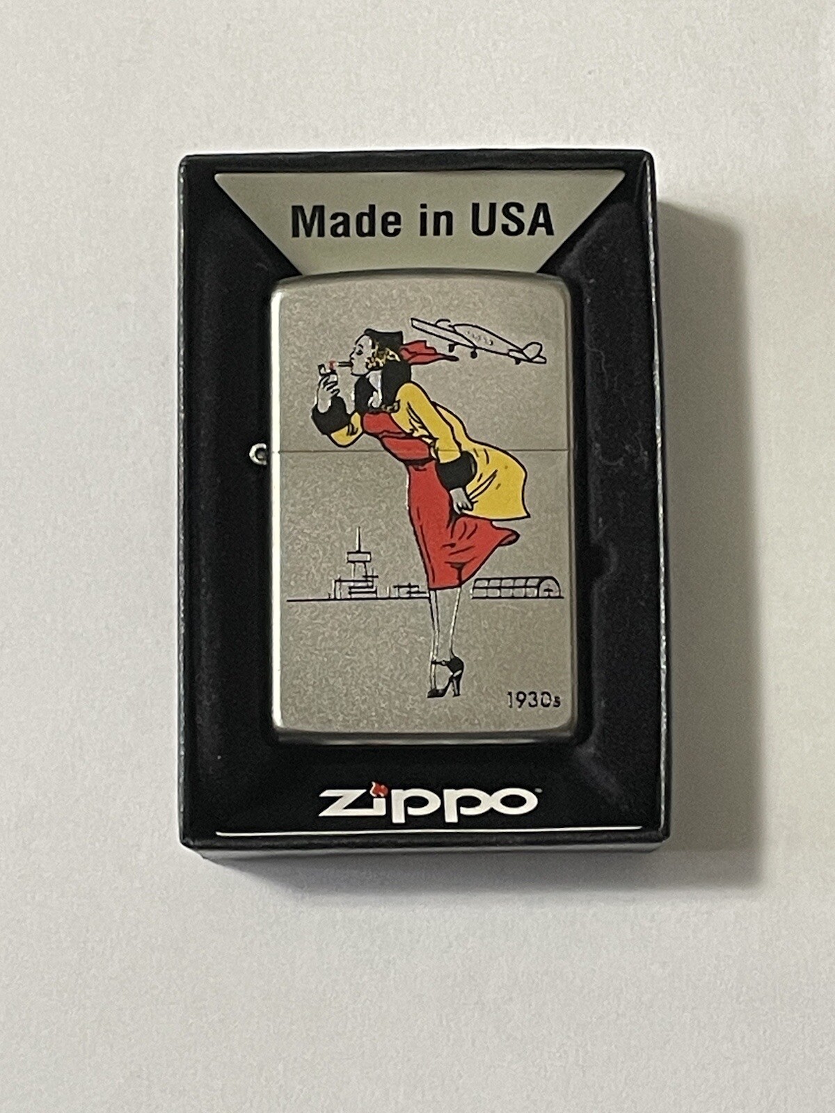 Zippo Lighter Windy Girl-1930s
