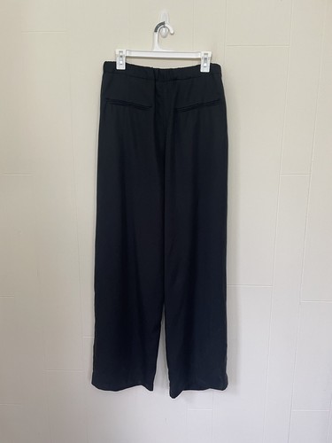 Terea NEW Black Pleated Trousers Dress Pants ~ 100% Lyocell ~ NWT Size L - Bild 2 von 11