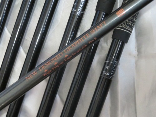Gold Back Face SEIKO S-YARD U.101 7PC R-FLEX IRONS SET GOLF CLUBS NWO - Picture 4 of 6