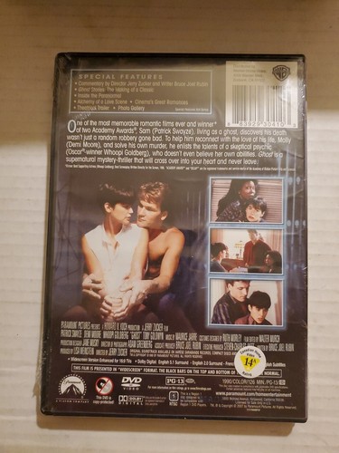 Ghost (DVD, 1990) Special Collector's Edition New - Picture 2 of 2