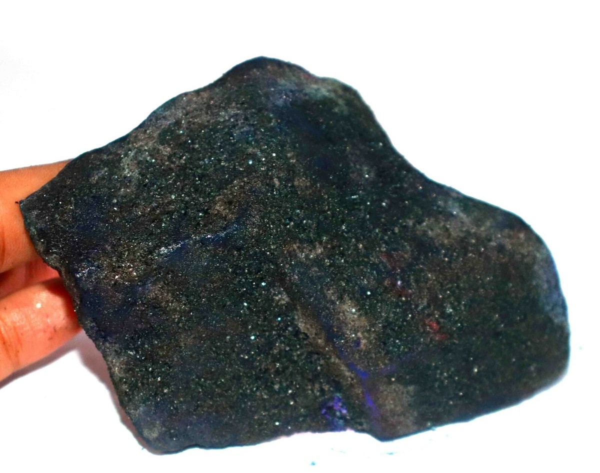画材 Sapphire Genuine Fine DYED 575 Ct Certified/66 mm African Blue Sapphire Uncut