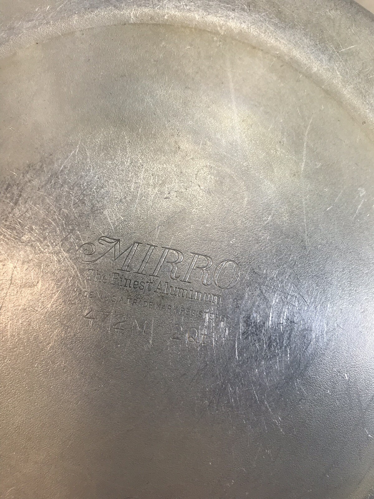 Vintage Mirro Aluminum Double Boiler 472M 2 Quart Falak Tayyeb