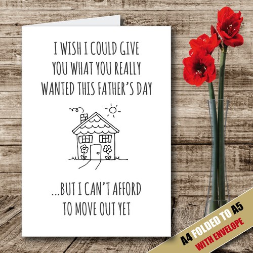Happy Fathers Day Greeting Card Dad Daddy Birthday Rude Humour Funny  12 - Picture 1 of 2