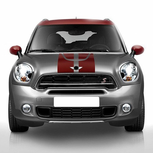 Red Racing Hood Side Trunk Sticker Stripe Kit For Mini Countryman Cooper S R60  - Bild 4 von 8