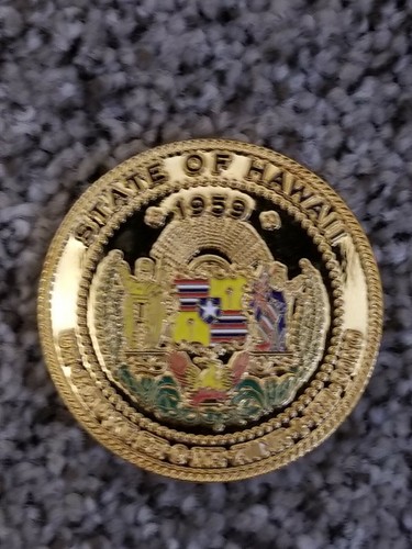 Hawaii Governor Linda Lingle Goverment Challenge Coin Donor Contributor - Picture 7 of 7