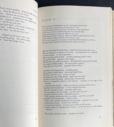 1963 THE KALEVALA "or Poems of the Kaleva District" by Elias Lönnrot HC Book - Picture 9 of 20