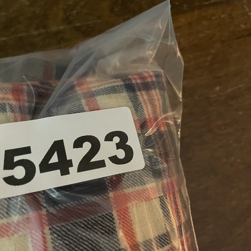 VINTAGE 50s State O Maine Robe Size Large Neiman Marcus Viyella Flannel Plaid - Picture 24 of 24