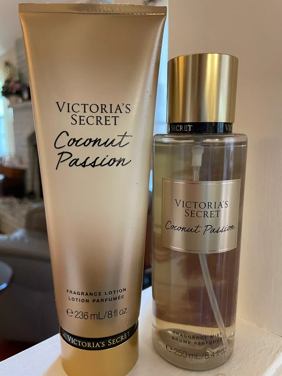 Victoria's Secret COCONUT PASSION Fragrance Mist/ Lotion Fast ship!