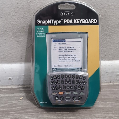 Belkin: SnapNType PDA Keyboard F8P3500 (per Palm M500 M505) - 2002 NUOVO E SIGILLATO